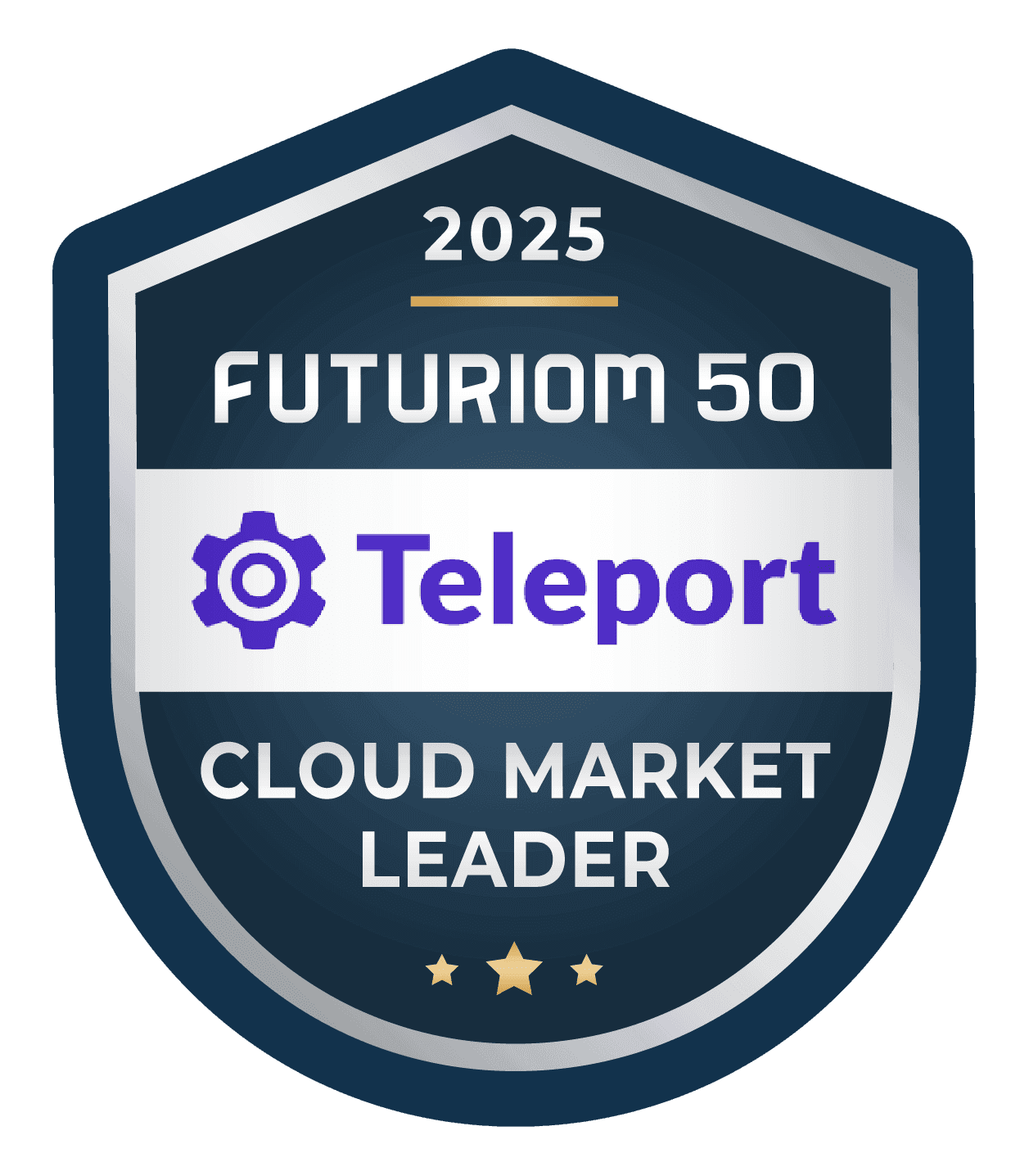 Futuriom 50 2025 award badge