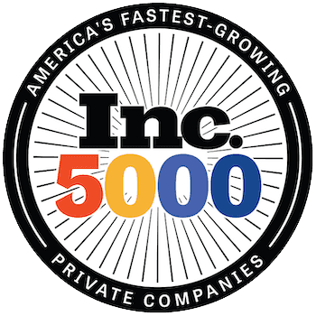 Inc. 5000 award badge