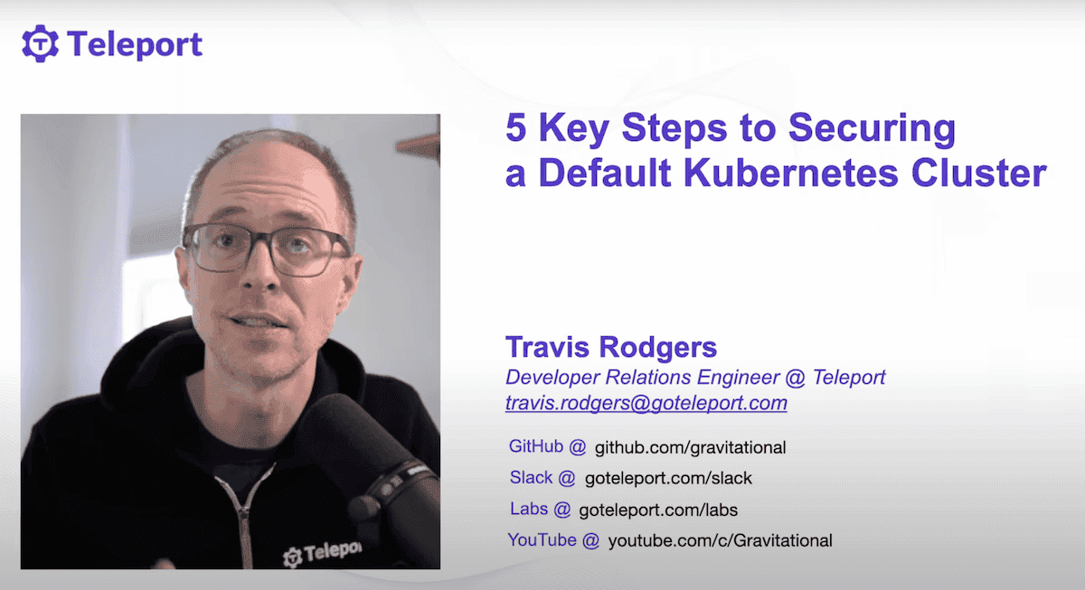 5 Key Steps to Securing a Default Kubernetes Cluster