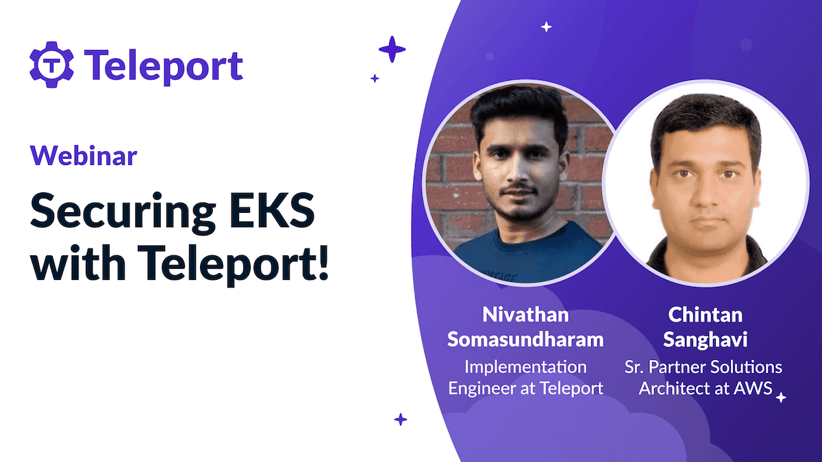 Securing EKS with Teleport!