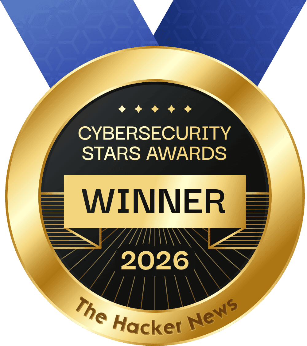 Cybersecurity Stars Awards Winner 2026 badge from The Hacker News