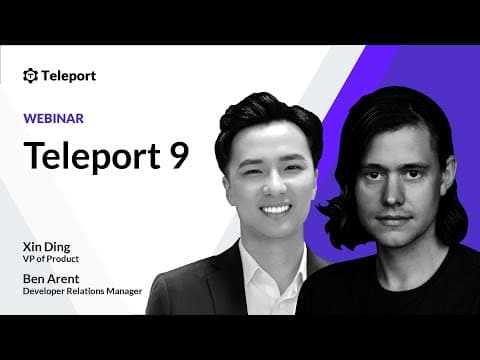 Teleport 9 Webinar - Machine ID