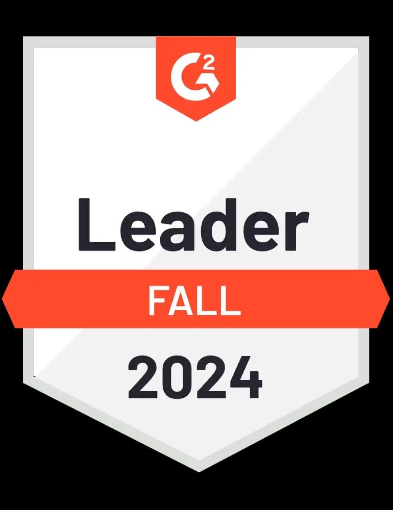 G2 Leader award fall 2024