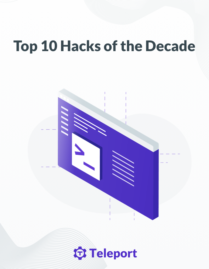 Book cover for "The Top 10 Hacks of the Past Decade"