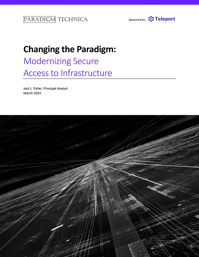 Book cover for "Modernizing Secure Access to Infrastructure"