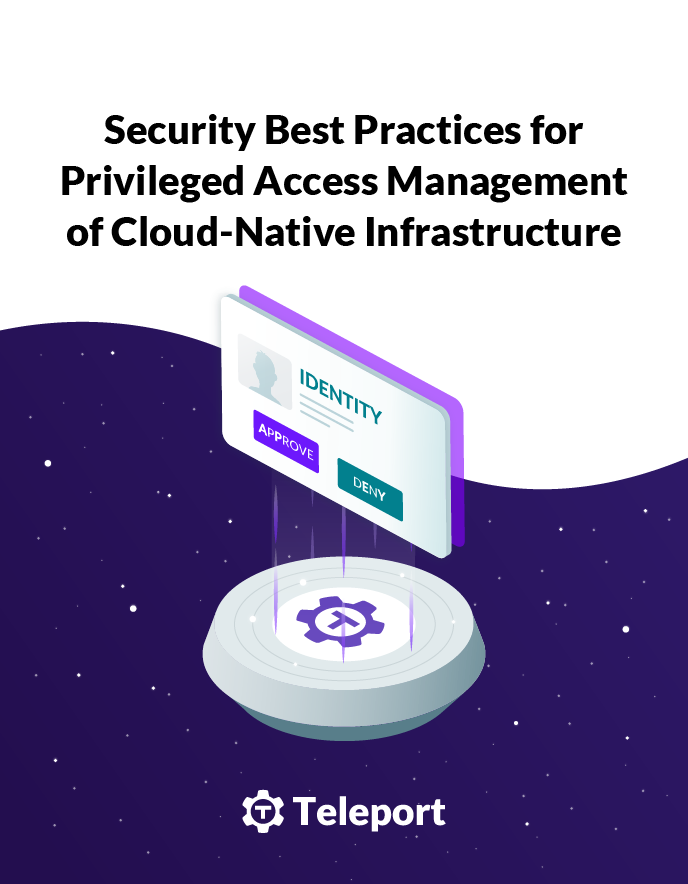 Book cover for "Security Best Practices for Privileged Access Management of Cloud-Native Infrastructure"