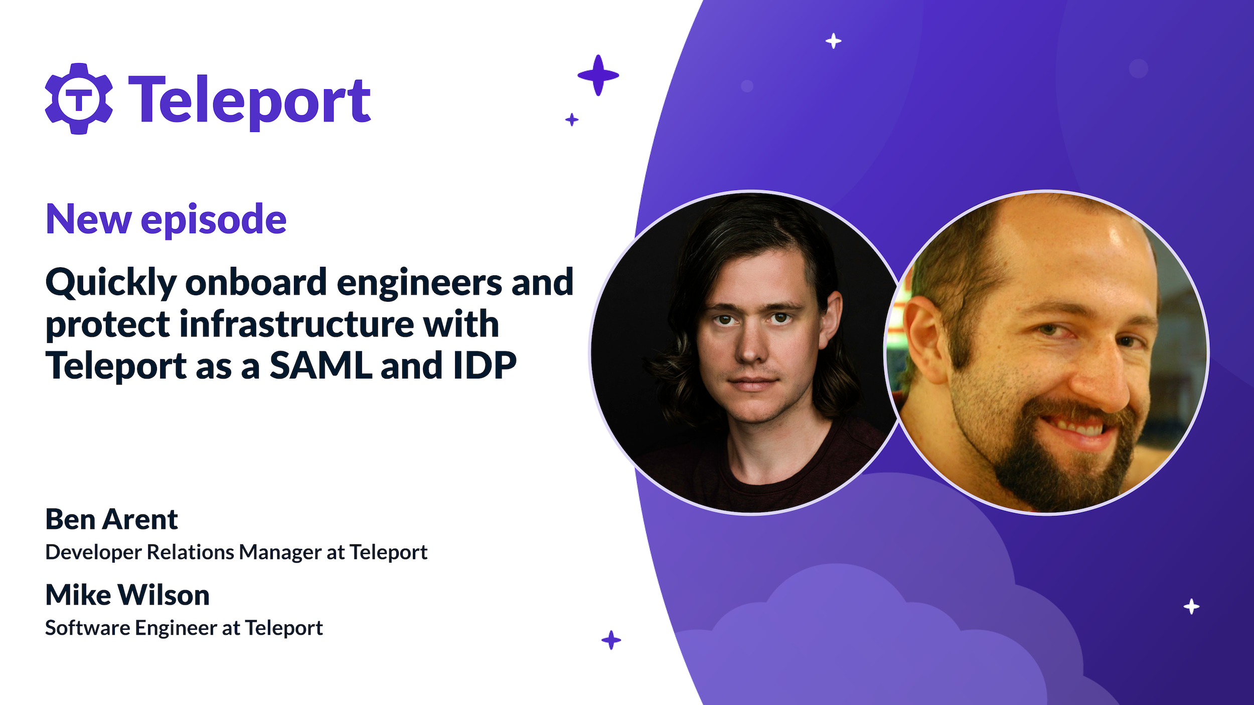 Quickly onboard engineers and protect infrastructure with Teleport as a SAML and IDP