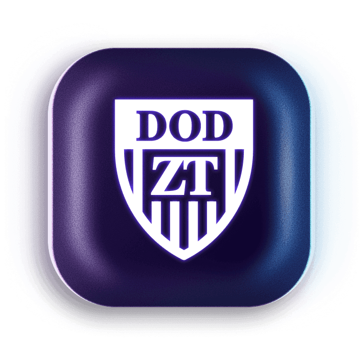 DoD Zero Trust compliance badge button