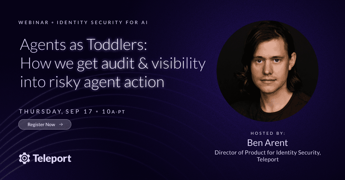 Agents as Toddlers: How we get audit and visibility into risky agent action