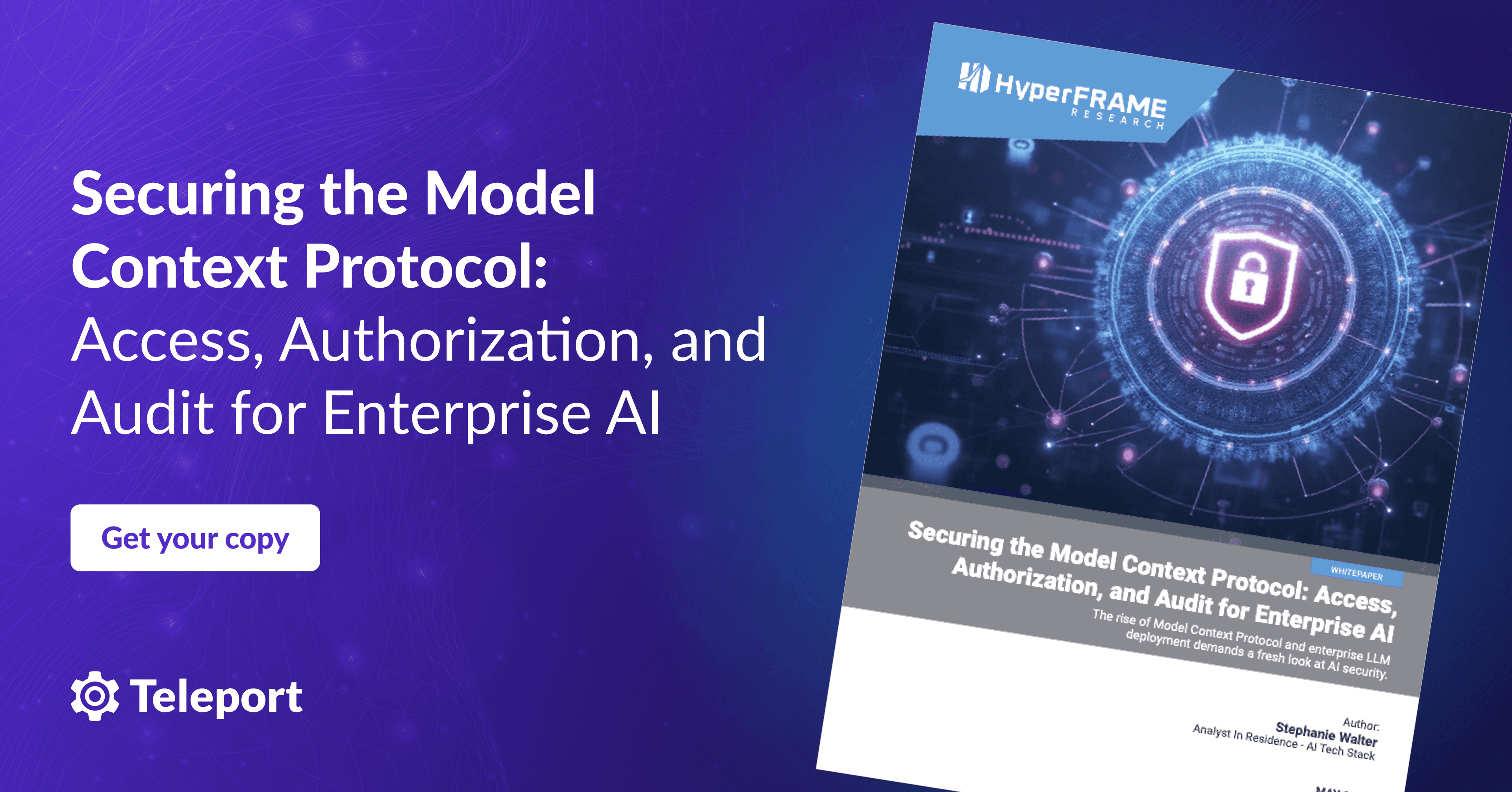 Securing the Model Context Protocol: Access, Authorization, and Audit for Enterprise AI