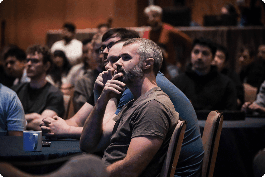 Audience members