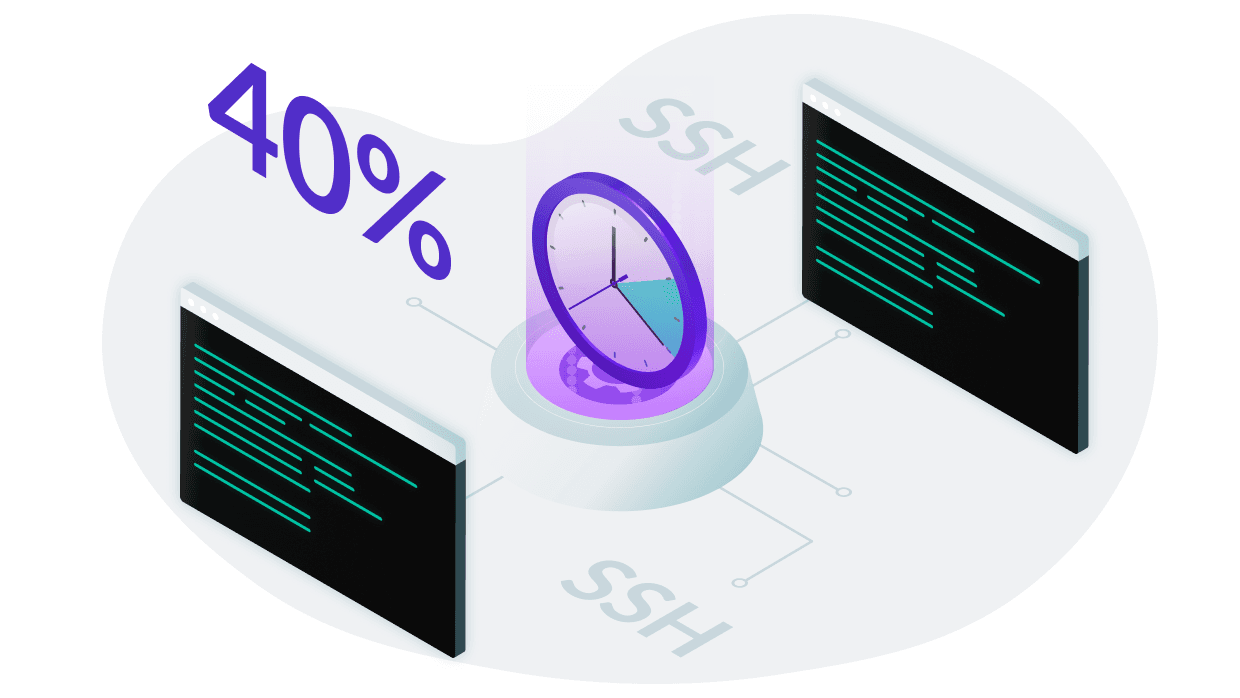 How we improved SSH connection times by up to 40%