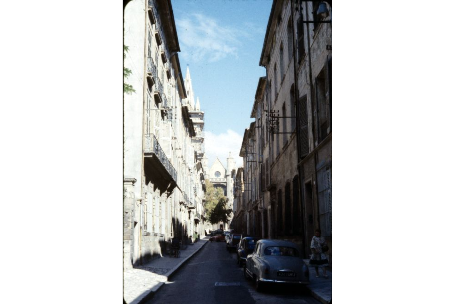 Street scene in Aix-en-Provence