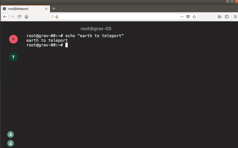 terminal vertical space