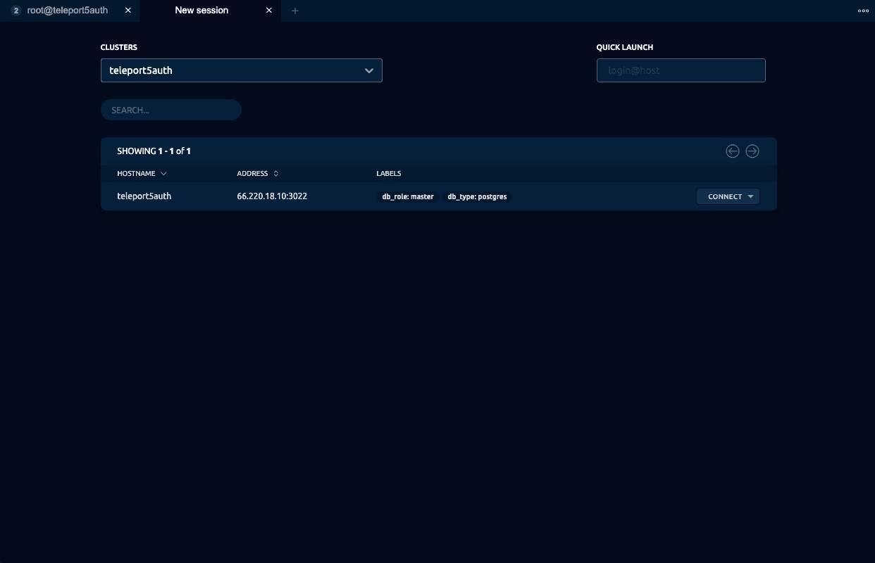 built in browser tabs