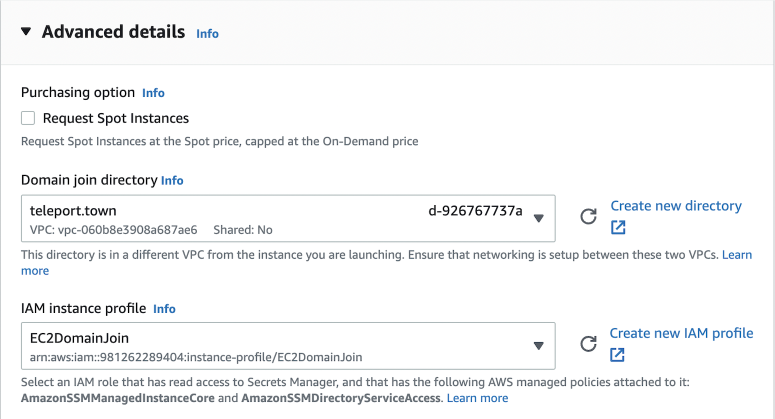 ec2 windows domain join teleport