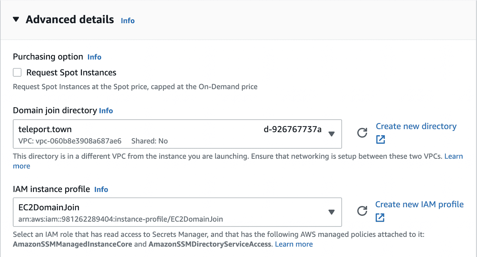 ec2 windows domain join teleport