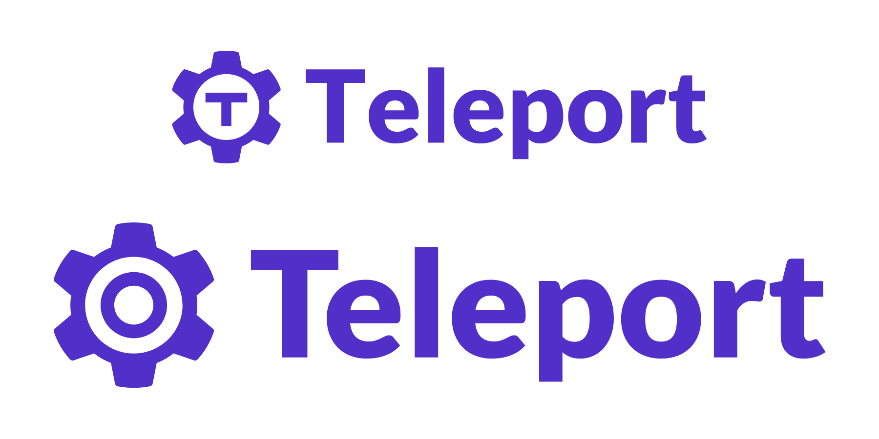 Teleport's old vs new logo