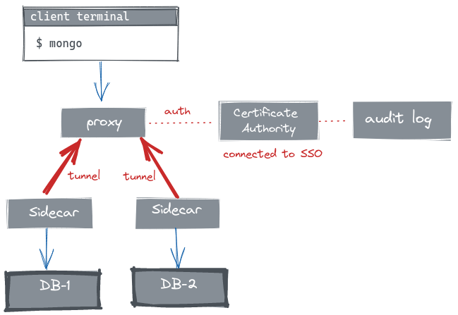 mongodb access