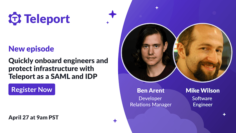 Teleport Webinar Signup