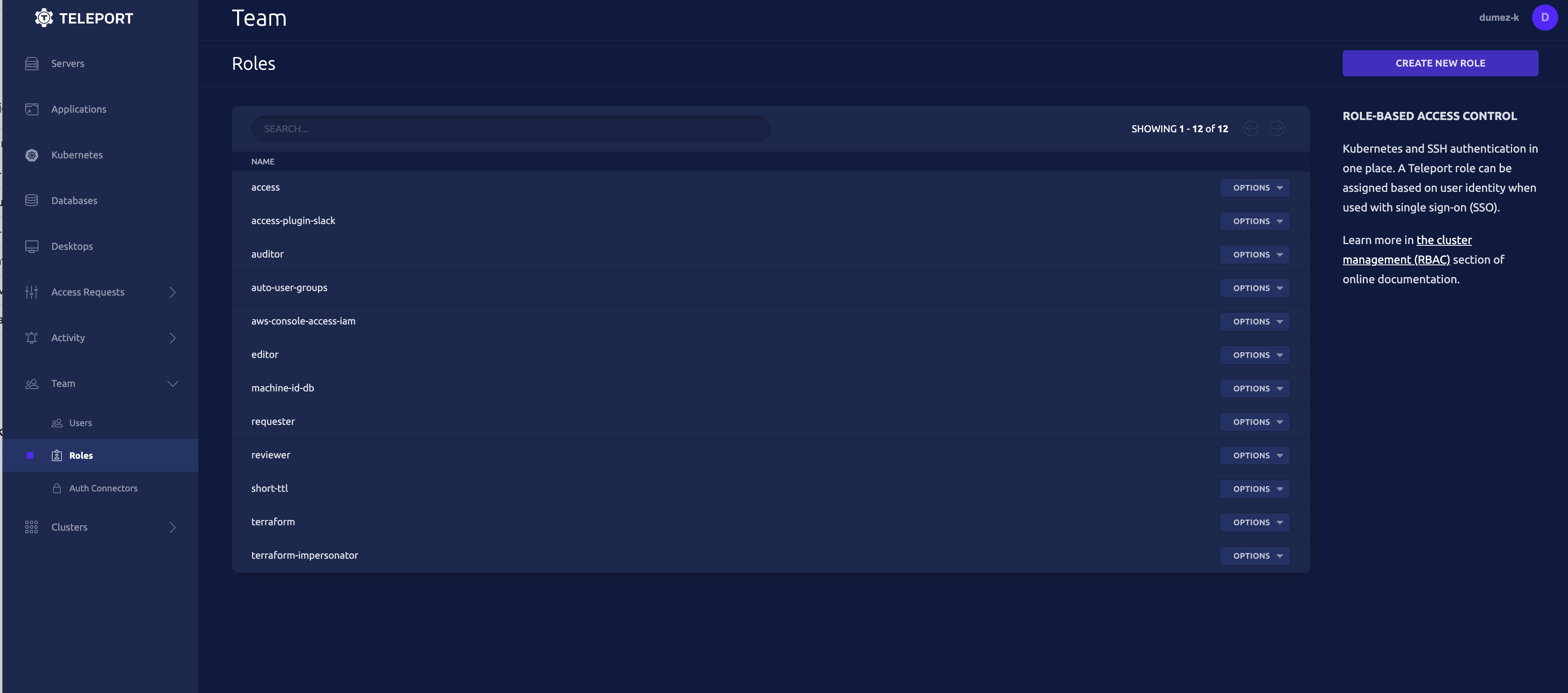 UI Roles