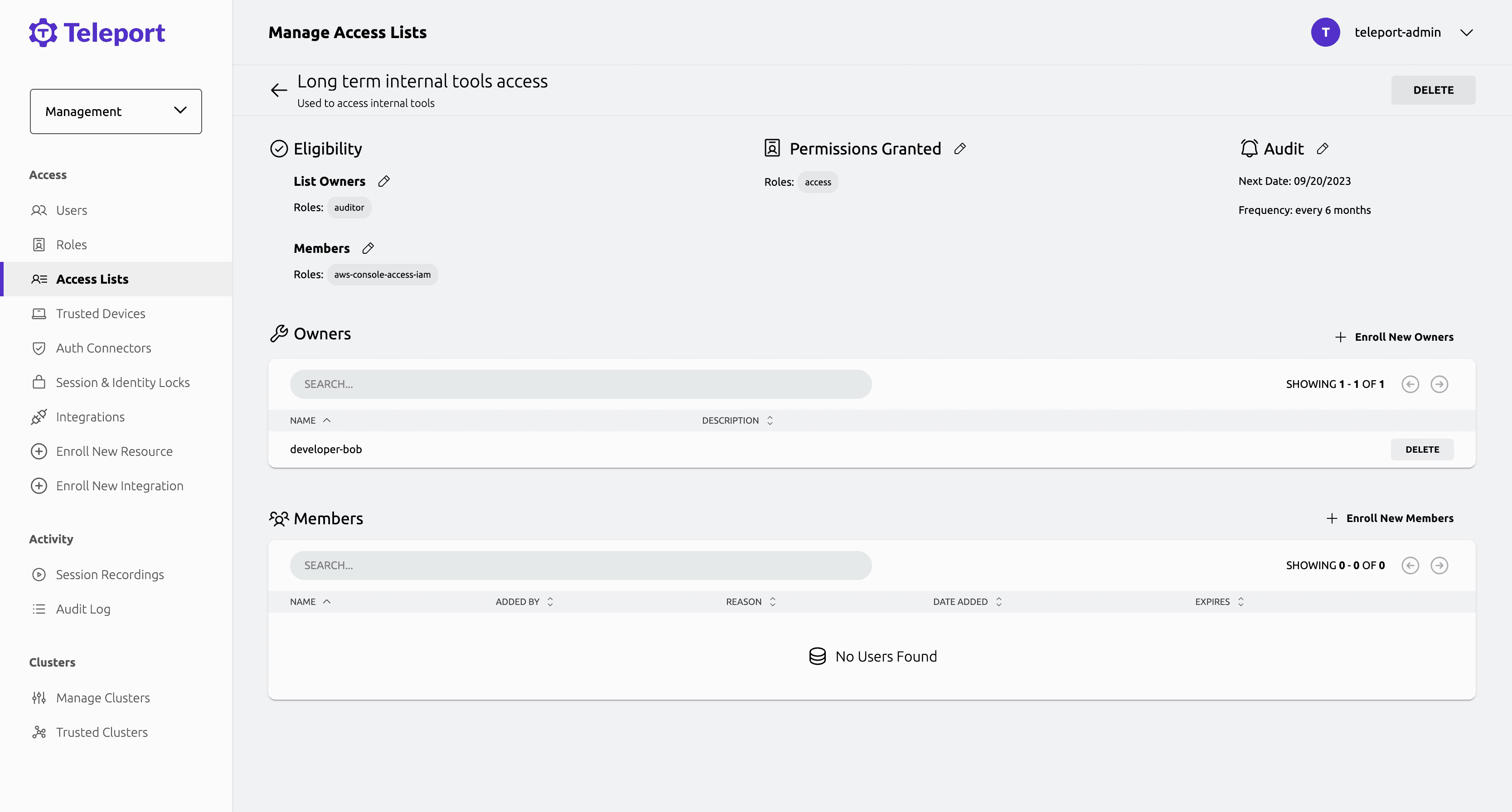 Access List