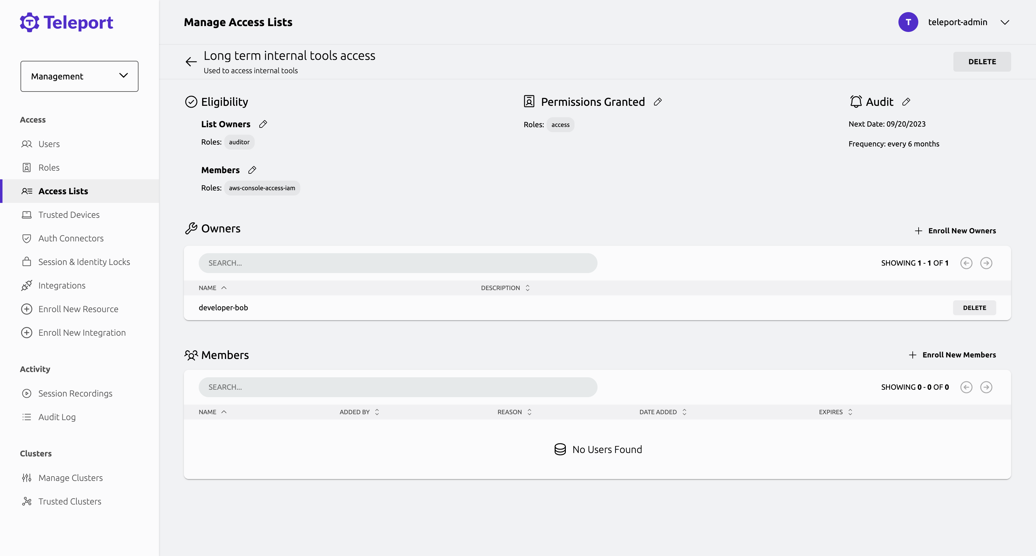 Access List