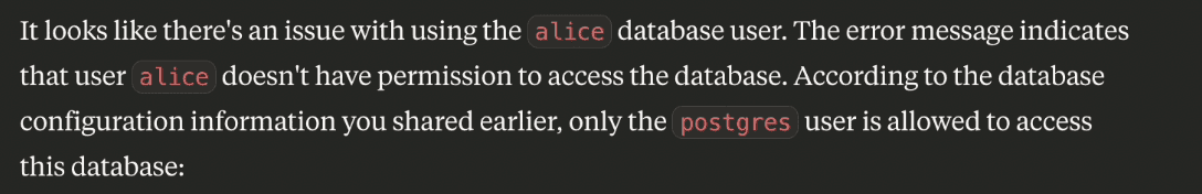 Teleport enforcing access control boundaries for unauthorized database requests