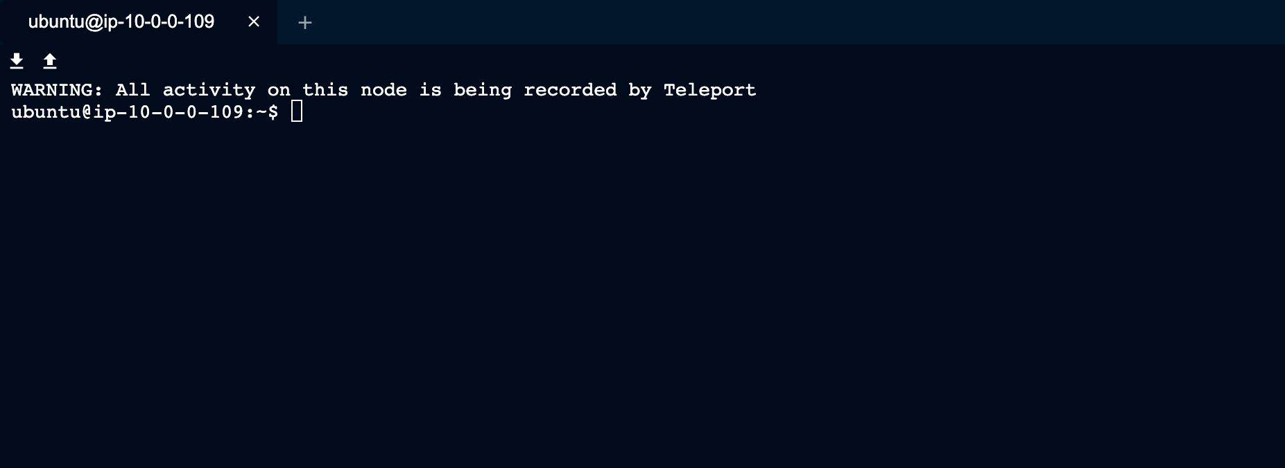 Teleport SSH with updated MOTD